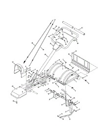 Handle & Tine Shield parts for Yard Machines Tiller 21AA40M1000 / 2013 from AppliancePartsPros.com
