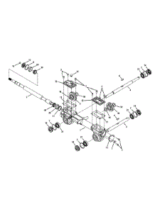 Transmission parts for Yard Machines Tiller 21AA40M1000 / 2013 from AppliancePartsPros.com