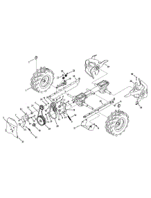 Drive System parts for Yard Machines Tiller 21AA40M1029 / 2010 from AppliancePartsPros.com