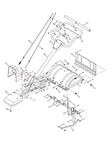 Handle & Tine Shield parts for Yard Machines Tiller 21AA40M7752 / 2015 from AppliancePartsPros.com