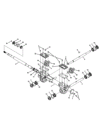 Transmission parts for Yard Machines Tiller 21AA40M7752 / 2015 from AppliancePartsPros.com