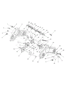 Transmission Assembly parts for Yard Machines Tiller 21AA413B729 / 2004 from AppliancePartsPros.com