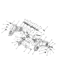 Transmission Assembly parts for Yard Machines Tiller 21AA414A752 / 2005 from AppliancePartsPros.com