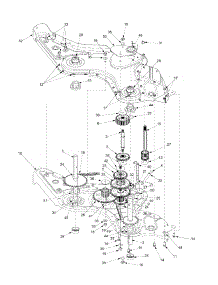 Gear Case Assembly parts for Yard Machines Tiller 21AA453B000 / 2002 from AppliancePartsPros.com