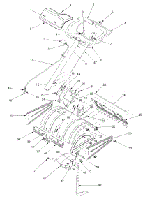 General Assembly parts for Yard Machines Tiller 21BA413H700 / 2006 from AppliancePartsPros.com