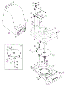 Impeller Assembly parts for Yard Machines Chipper-Shredder & Vac 24A-020E762 / 2007 from AppliancePartsPros.com
