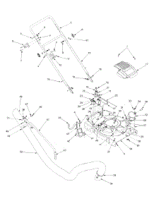 Handle & Frame parts for Yard Machines Chipper-Shredder & Vac 24A-021H000 / 2004 from AppliancePartsPros.com