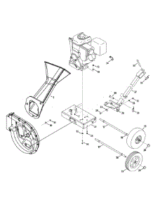 General Assembly parts for Yard Machines Chipper-Shredder & Vac 24A-452G700 / 2009 from AppliancePartsPros.com