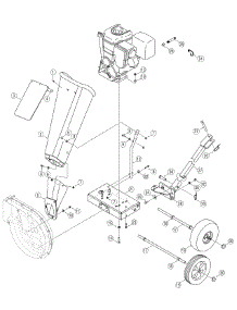 General Assembly parts for Yard Machines Chipper-Shredder & Vac 24A-452G729 / 2007 from AppliancePartsPros.com