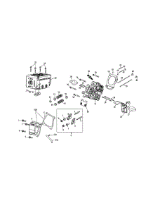 170-C0a Cylinder Head parts for Yard Machines Chipper-Shredder & Vac 24A-45M3000 / 2010 from AppliancePartsPros.com