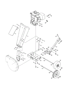 Chute & Frame 24A-45M3000 parts for Yard Machines Chipper-Shredder & Vac 24A-45M3000 / 2010 from AppliancePartsPros.com