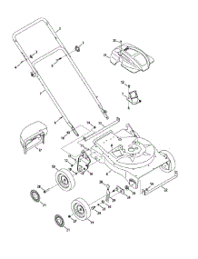 Csv General Assembly parts for Yard Machines Chipper-Shredder & Vac 24A-45M3000 / 2012 from AppliancePartsPros.com