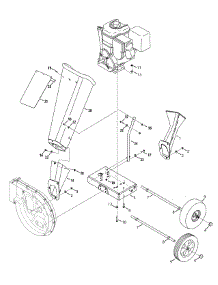 Chute & Wheels parts for Yard Machines Chipper-Shredder & Vac 24A-45M4700 / 2015 from AppliancePartsPros.com