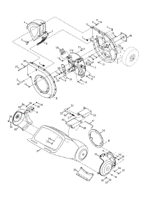 Impeller parts for Yard Machines Chipper-Shredder & Vac 24A-45M4700 / 2015 from AppliancePartsPros.com