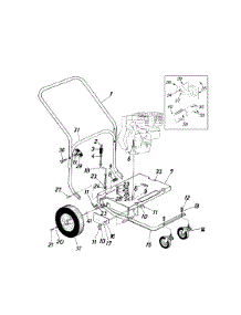 General Assembly parts for Yard Machines Blower 24A-652D000 / 2000 from AppliancePartsPros.com