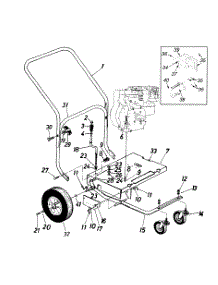 General Assembly parts for Yard Machines Blower 24A-655A129 / 1999 from AppliancePartsPros.com