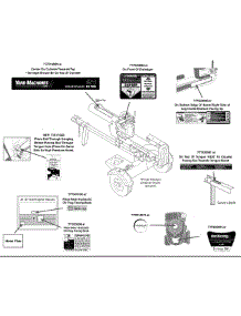 Label Map 24Bf51mx700 parts for Yard Machines Log Splitter 24BF51MX700 / 2014 from AppliancePartsPros.com