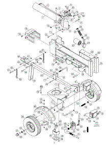 General Assembly parts for Yard Machines Log Splitter 24BF550E229 / 2007 from AppliancePartsPros.com