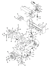 General Assembly 24Bf552b729 parts for Yard Machines Log Splitter 24BF552B729 / 2011 from AppliancePartsPros.com