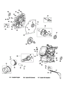 170-Du Crankcase parts for Yard Machines Log Splitter 24BG55M1700 / 2014 from AppliancePartsPros.com