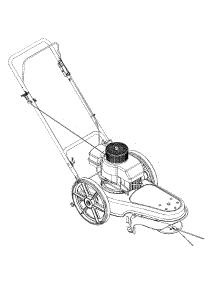 Image_View parts for Yard Machines Wheeled Trimmer 25A-201G000 / 2003 from AppliancePartsPros.com