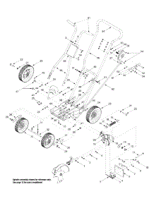 General Assembly parts for Yard Machines Edger 25A-580A129 / 2002 from AppliancePartsPros.com
