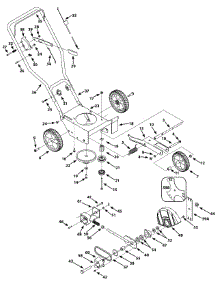 General Assembly parts for Yard Machines Edger 25B-520C000 / 2008 from AppliancePartsPros.com