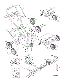 General Assembly parts for Yard Machines Edger 25B-52J1700 / 2014 from AppliancePartsPros.com