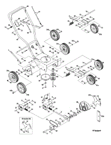 General Assembly Edger parts for Yard Machines Edger 25B-52J1700 / 2015 from AppliancePartsPros.com