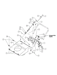 Cover & Dash parts for Yard Machines Snow Thrower 316-140-000 / 1996 from AppliancePartsPros.com