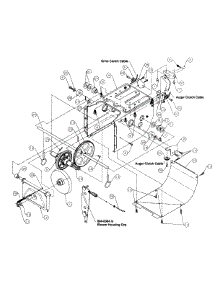 Frame Assembly parts for Yard Machines Snow Thrower 316-611D000 / 1996 from AppliancePartsPros.com