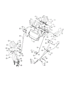 Handle Assembly parts for Yard Machines Snow Thrower 316E740F700 / 1996 from AppliancePartsPros.com