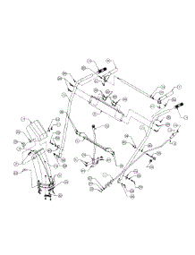 Handle Assembly parts for Yard Machines Snow Thrower 317-611D118 / 1997 from AppliancePartsPros.com