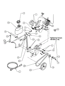 Engine & V-Belt parts for Yard Machines Snow Thrower 317E150-129 / 1997 from AppliancePartsPros.com