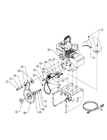 Engine And V-Belts parts for Yard Machines Snow Thrower 317E611D352 / 1997 from AppliancePartsPros.com