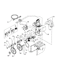 Engine And V-Belts parts for Yard Machines Snow Thrower 317E644E000 / 1997 from AppliancePartsPros.com