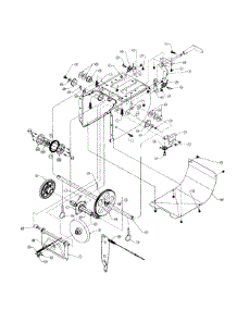 Frame Assembly parts for Yard Machines Snow Thrower 317E644E302 / 1997 from AppliancePartsPros.com