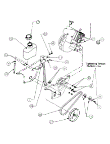 Drive Assembly  /  Fuel Tank parts for Yard Machines Snow Thrower 31A-150-000 / 1999 from AppliancePartsPros.com