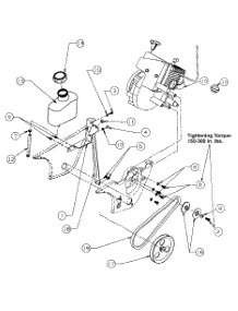 Fuel Tank / Drive Assembly parts for Yard Machines Snow Thrower 31A-150-118 / 1998 from AppliancePartsPros.com