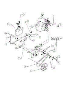 Drive & Fuel Tank parts for Yard Machines Snow Thrower 31A-150-118 / 2000 from AppliancePartsPros.com