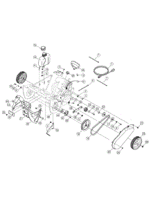 Drive Assembly parts for Yard Machines Snow Thrower 31A-240-800 / 2007 from AppliancePartsPros.com