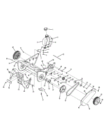 Drive Assembly parts for Yard Machines Snow Thrower 31A-2M1A700 / 2008 from AppliancePartsPros.com