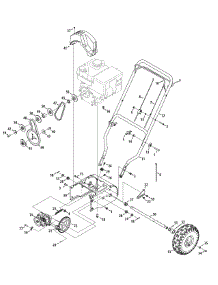 Handle, Frame & Drive System parts for Yard Machines Snow Thrower 31A-32AD752 / 2008 from AppliancePartsPros.com