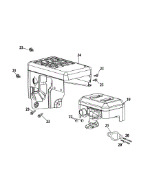 165-Suc Muffler parts for Yard Machines Snow Thrower 31A-32AD752 / 2013 from AppliancePartsPros.com