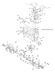 General Assembly parts for Yard Machines Snow Thrower 31A-3BAD762 / 2005 from AppliancePartsPros.com