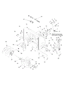 General Assembly parts for Yard Machines Snow Thrower 31A-611D000 / 2004 from AppliancePartsPros.com