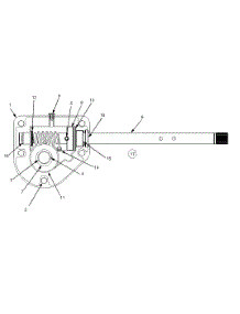 Gear Assembly parts for Yard Machines Snow Thrower 31A-611D062 / 2001 from AppliancePartsPros.com