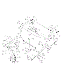 Handle & Chute parts for Yard Machines Snow Thrower 31A-611D352 / 1998 from AppliancePartsPros.com