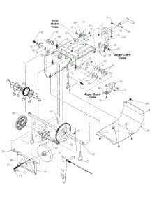 Drive parts for Yard Machines Snow Thrower 31A-611D372 / 1998 from AppliancePartsPros.com
