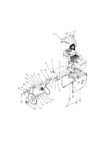 Engine & V-Belts parts for Yard Machines Snow Thrower 31A-615D118 / 2000 from AppliancePartsPros.com